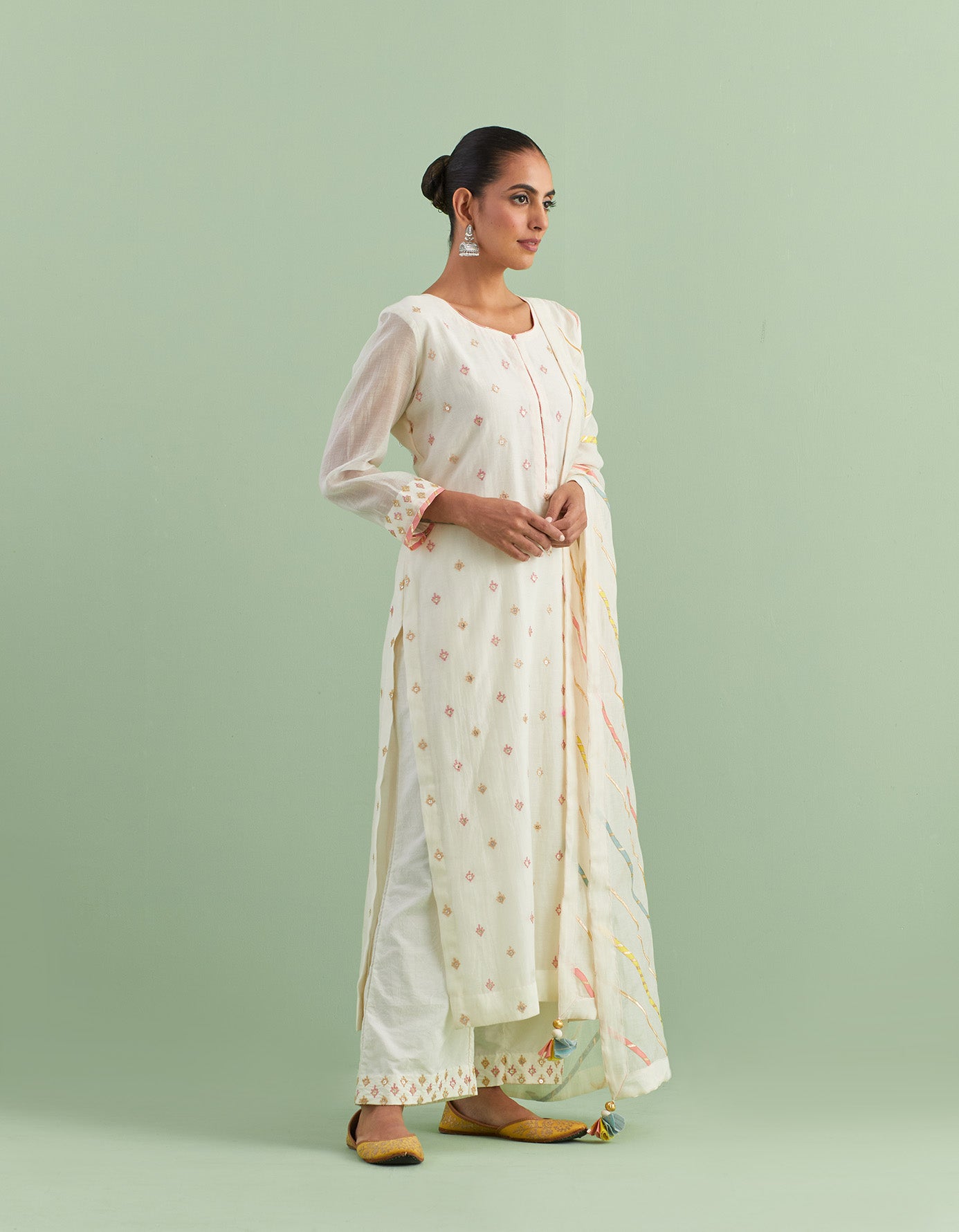 Ivory Kurta Set