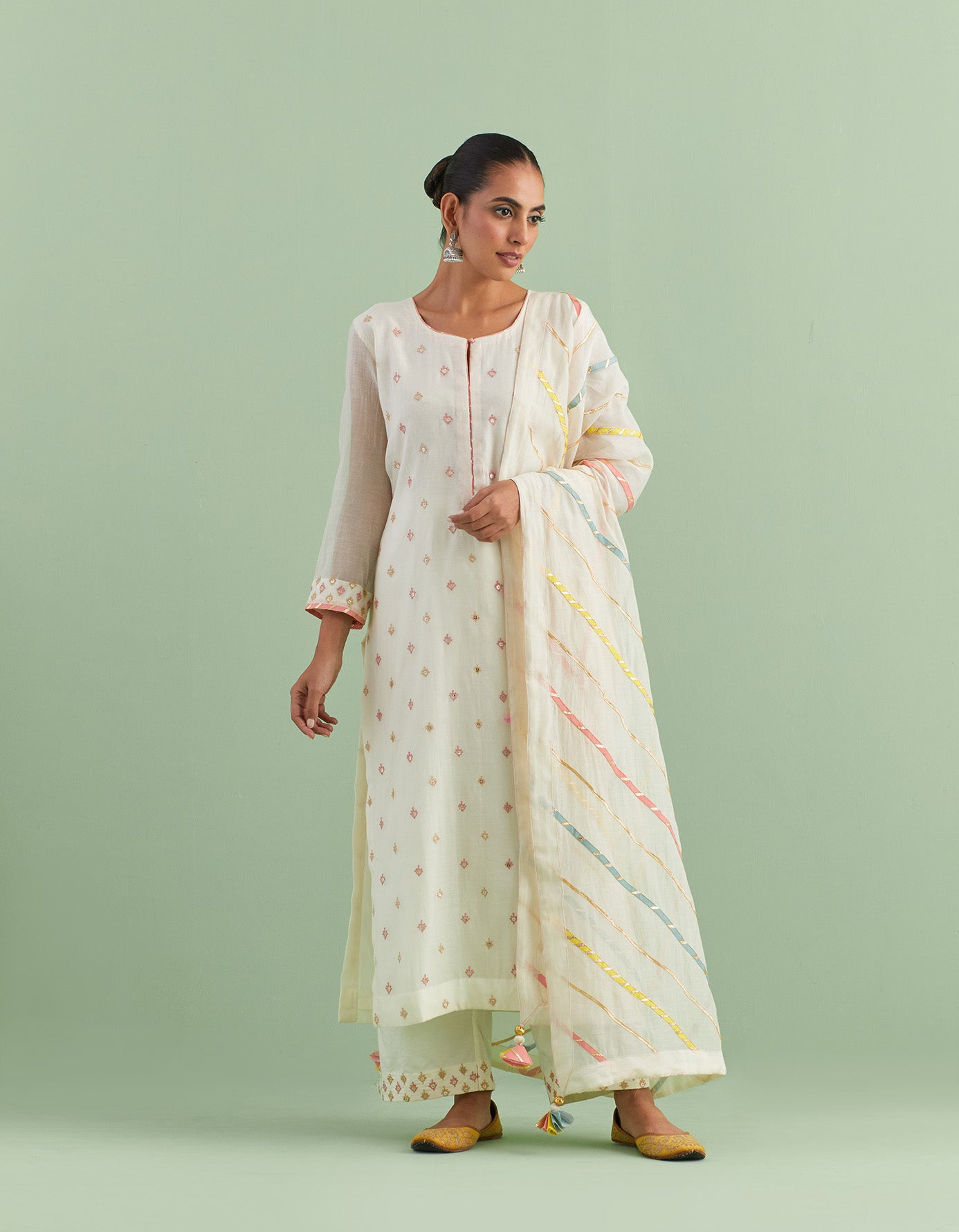Ivory Kurta Set