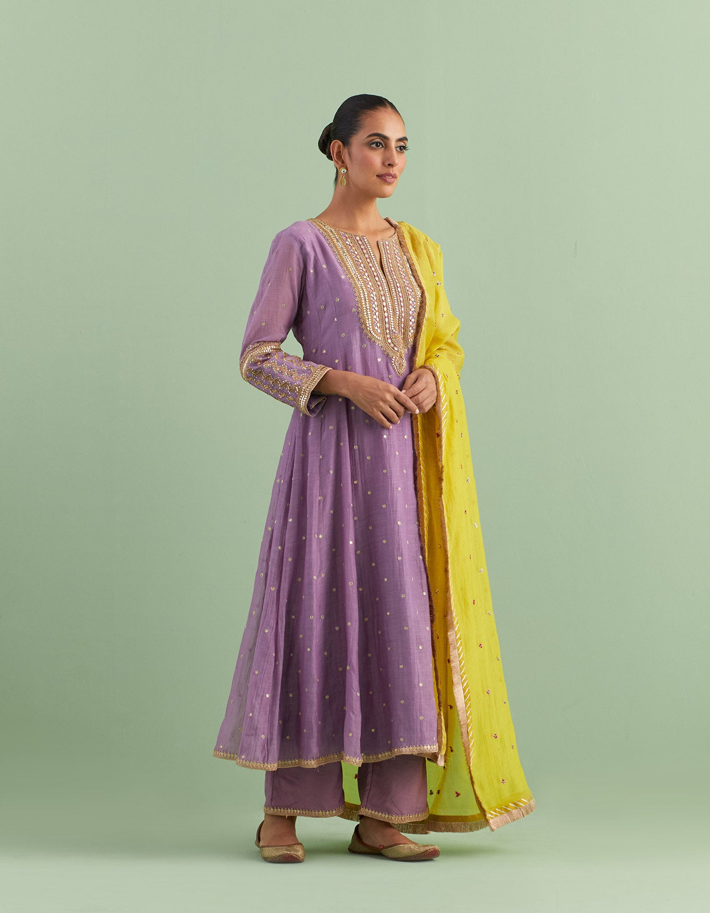 Lilac Kurta Sets