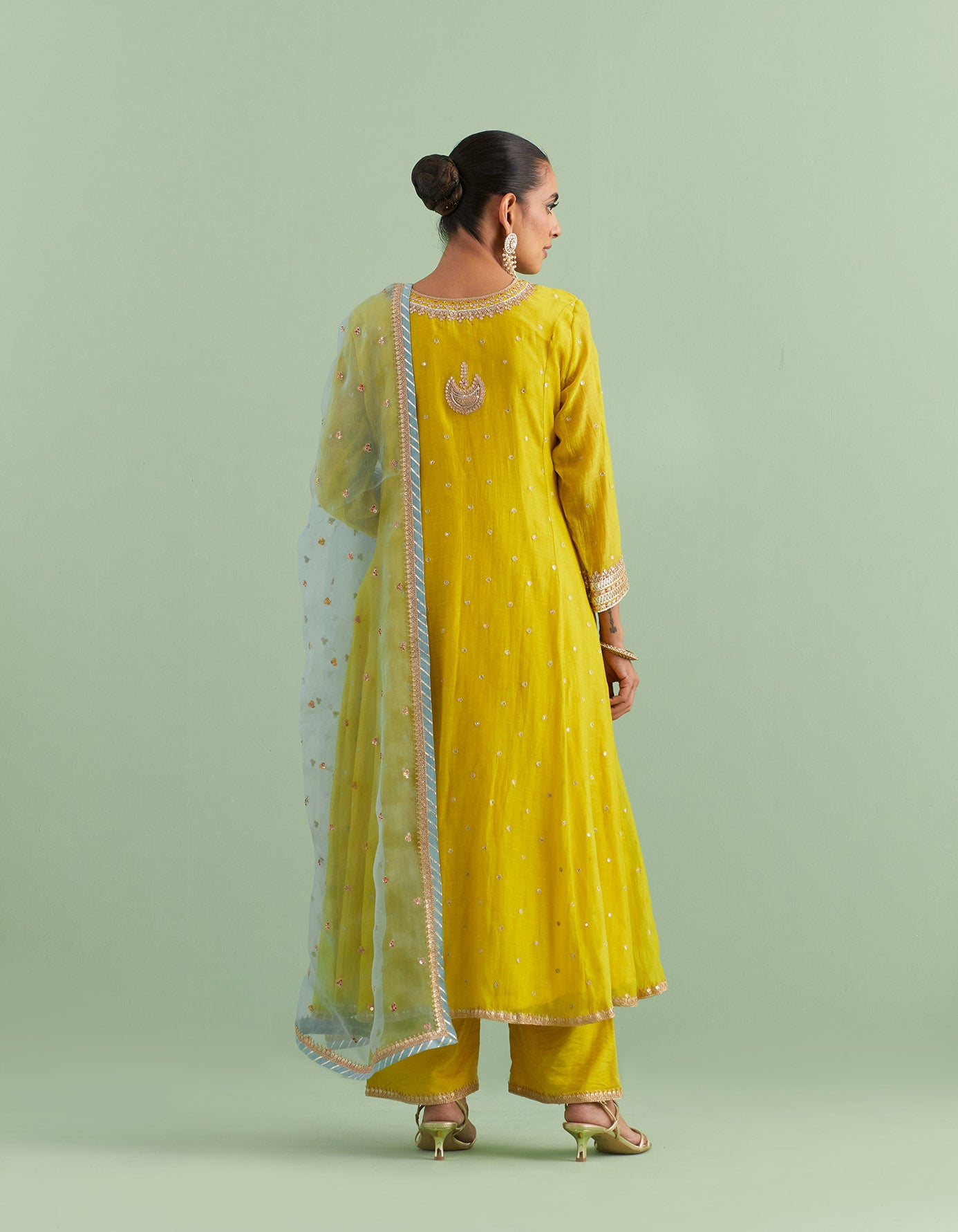 Yellow Yoke Kurta Sets
