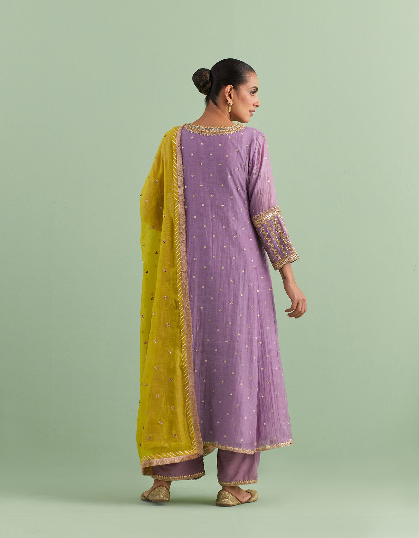 Lilac Kurta Sets