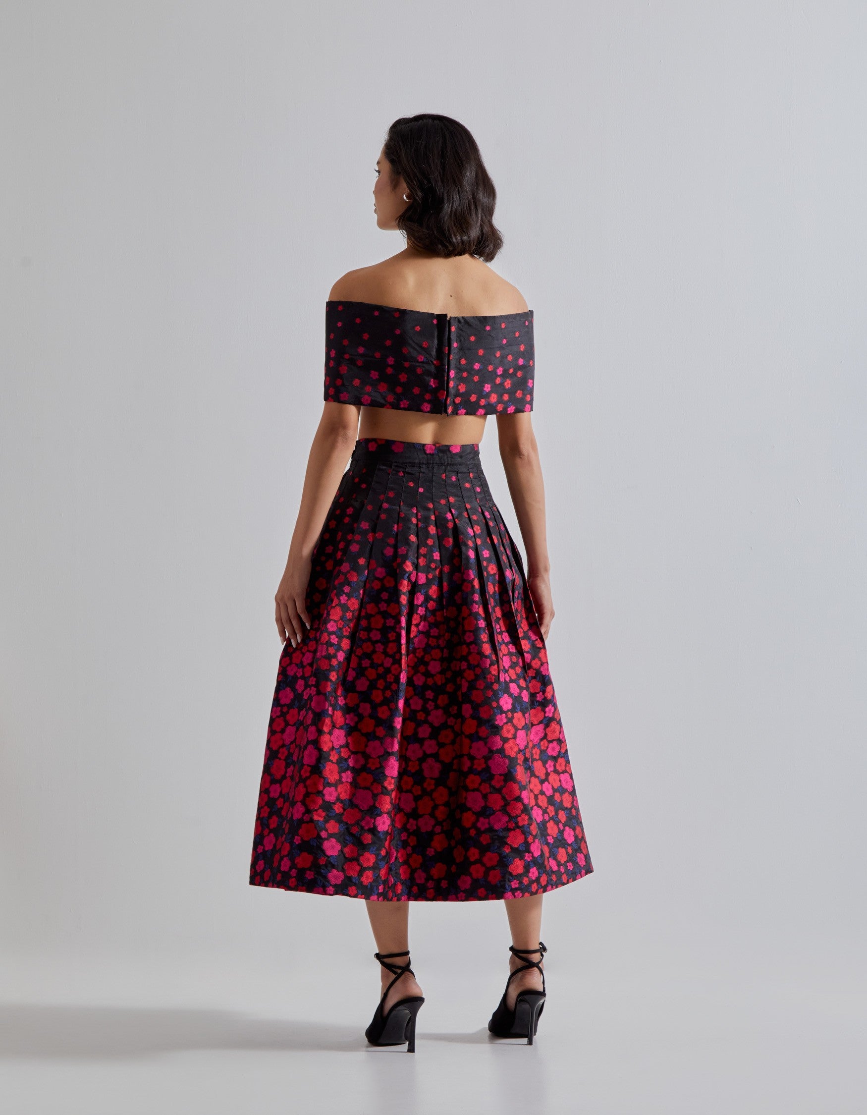 Floral Organza Co-ord Set