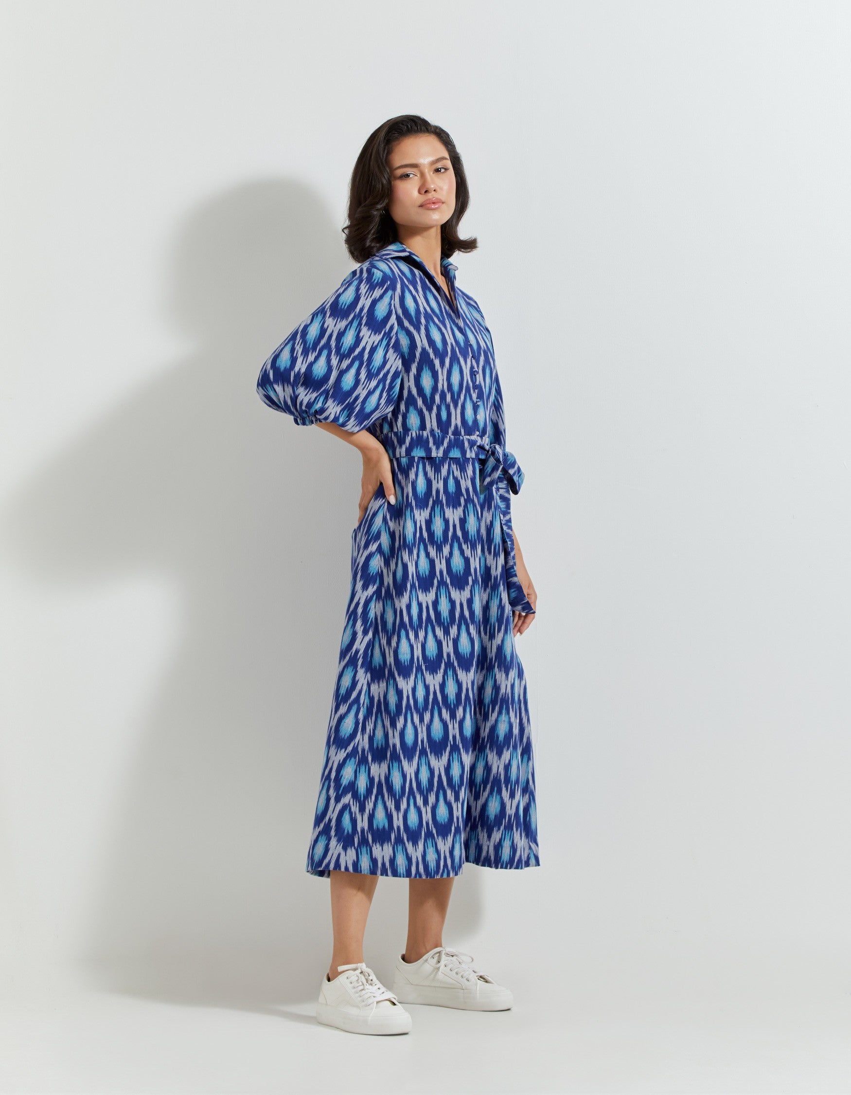 Ikat Midi Dress