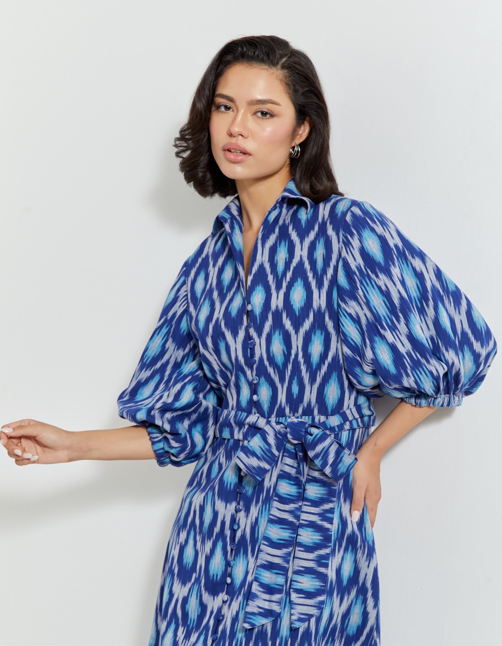 Ikat Midi Dress