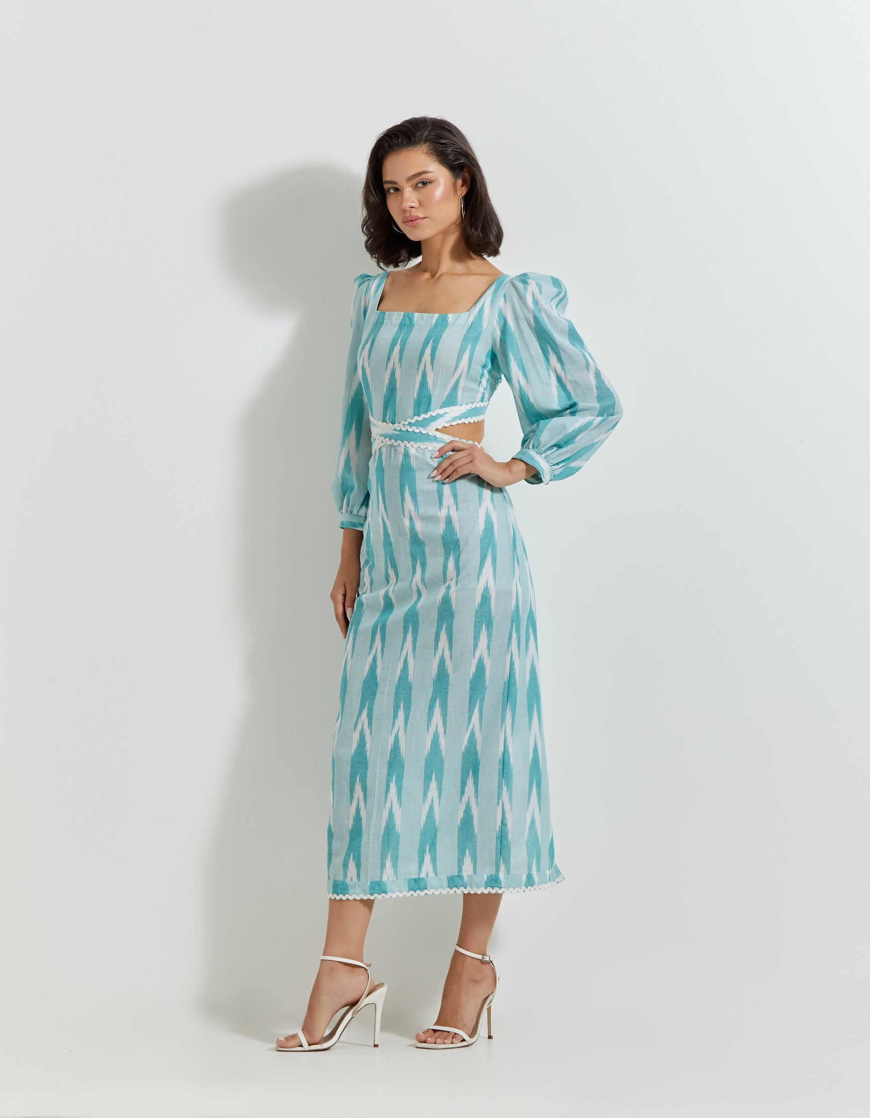 Ikat Midi Dress