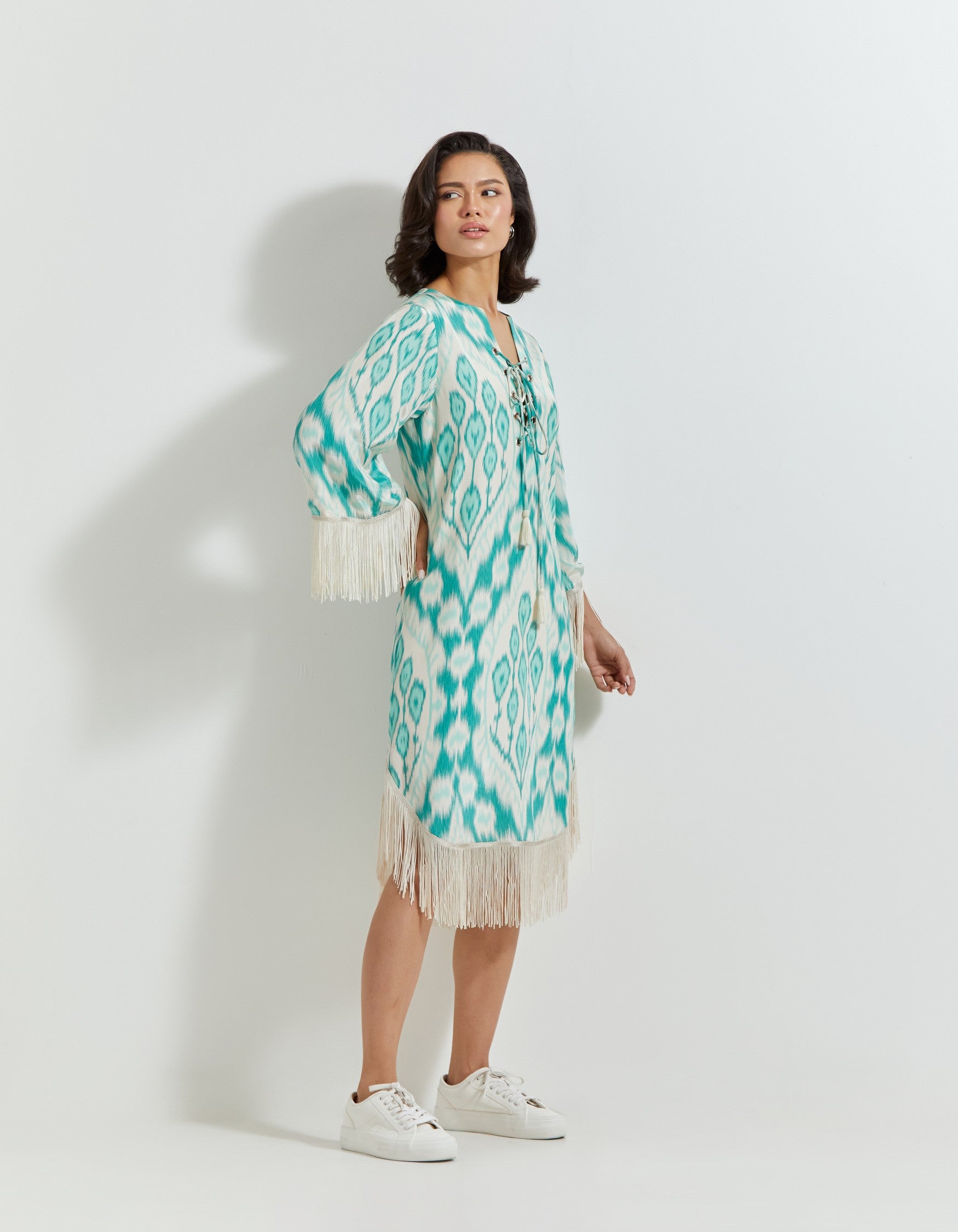 Sea Green Midi Dress