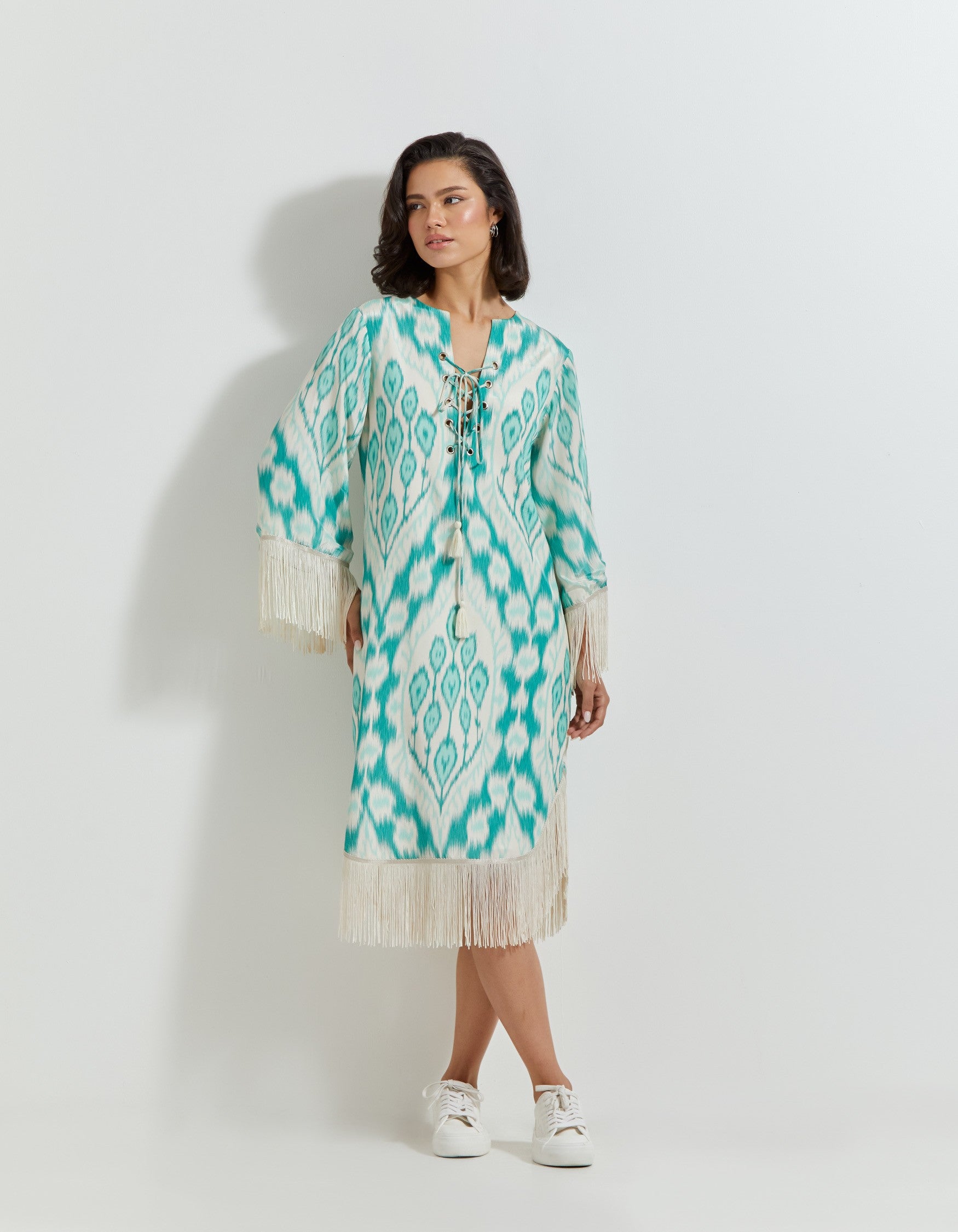 Sea Green Midi Dress