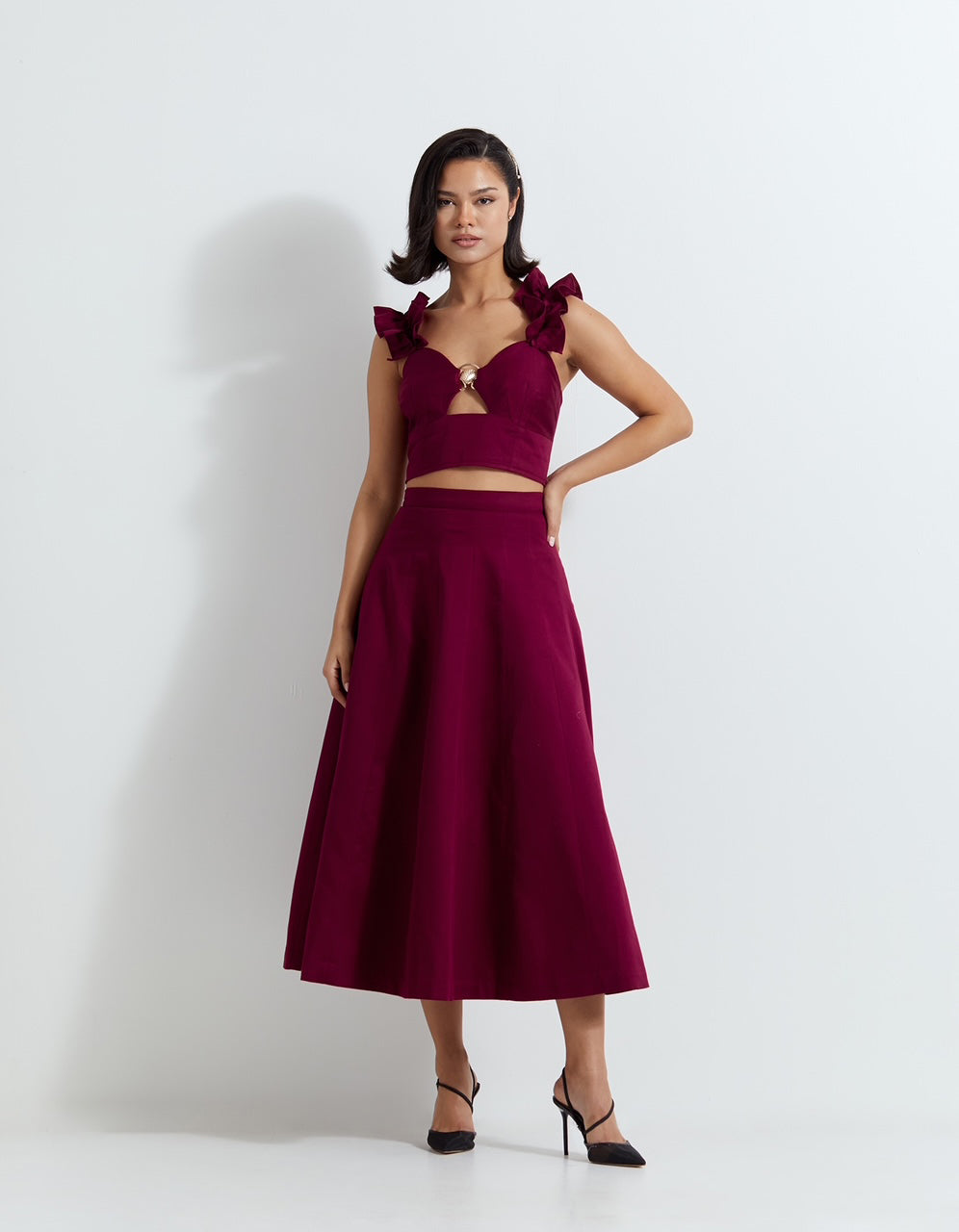 Top and Skirt Set