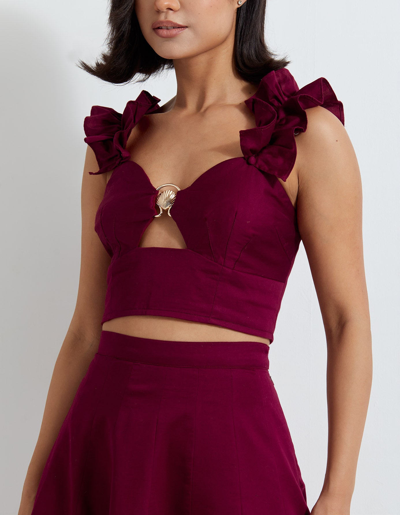 Top and Skirt Set