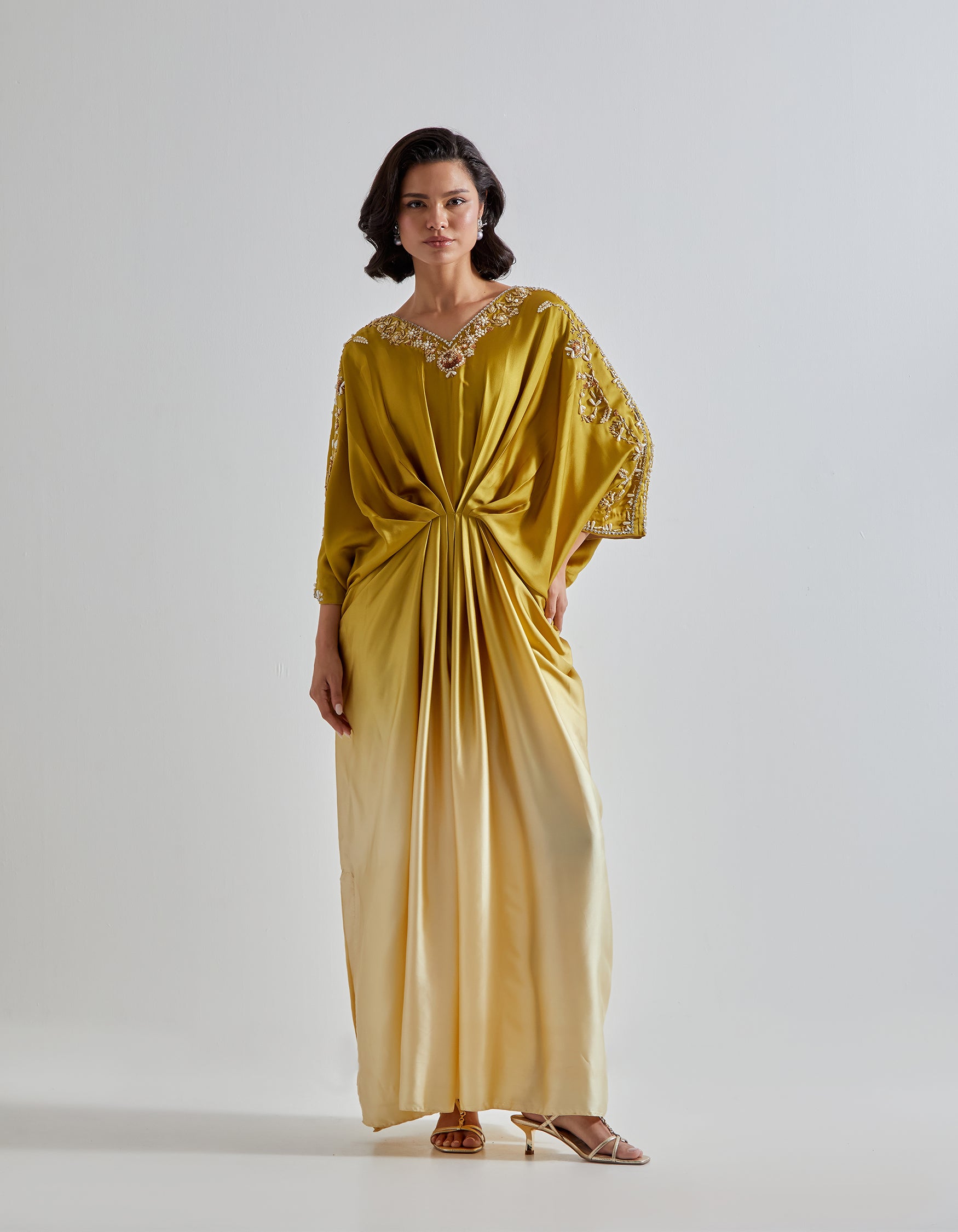 Golden Ombre Kaftan