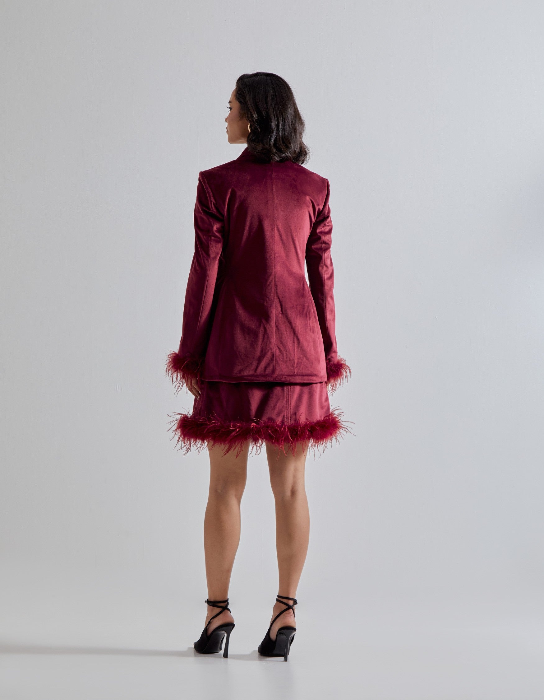 Red Velvet Co-ord Set