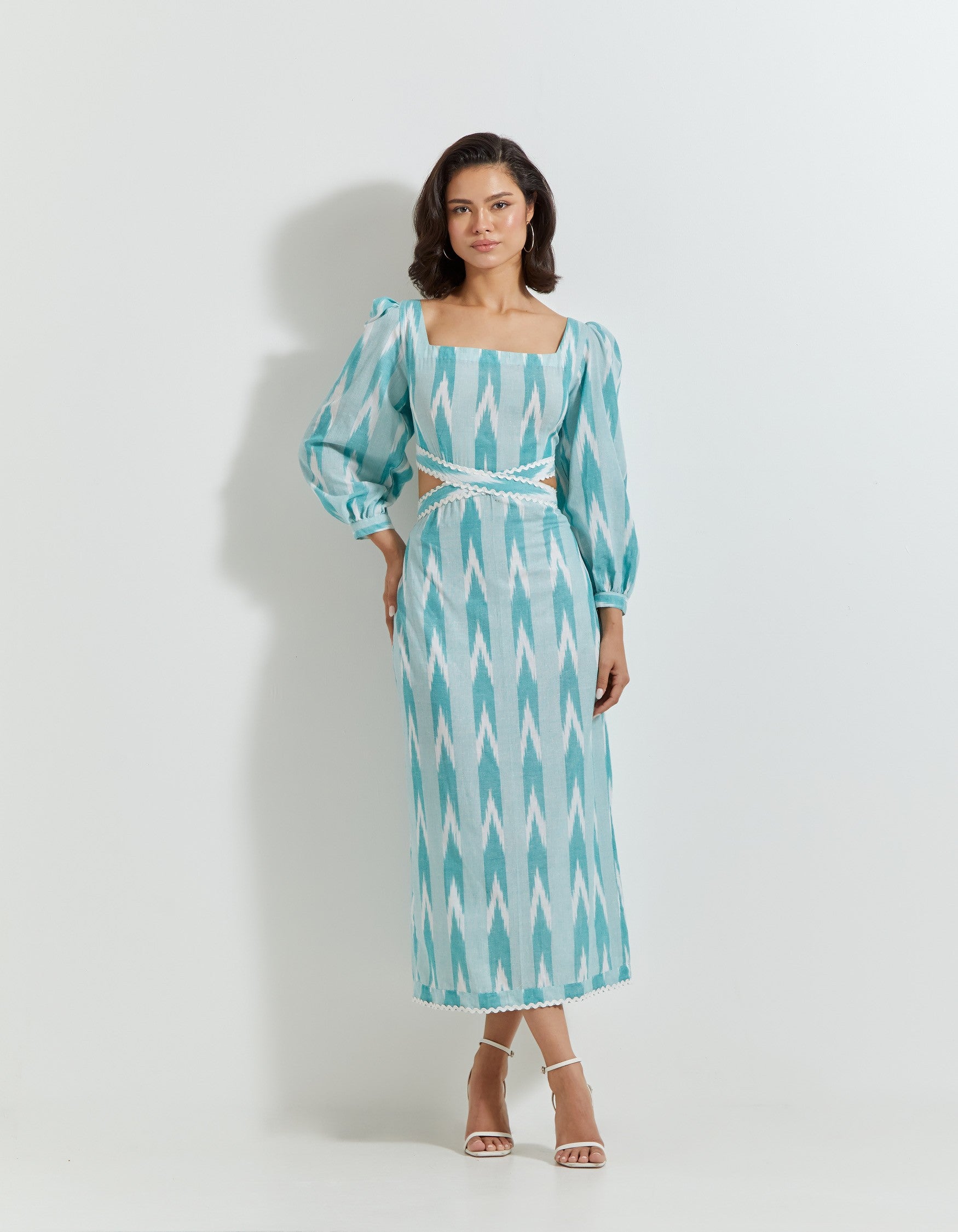 Ikat Midi Dress