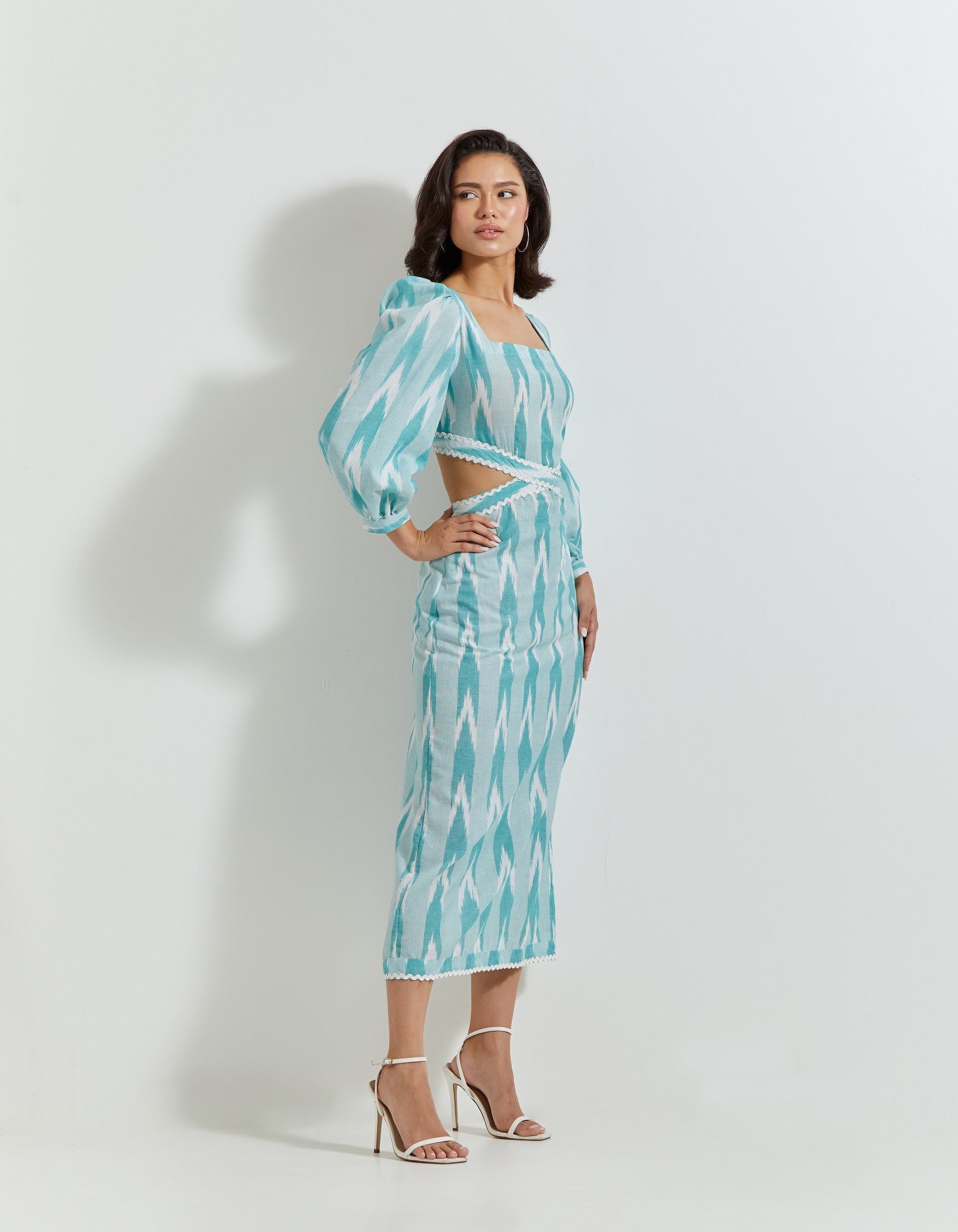 Ikat Midi Dress